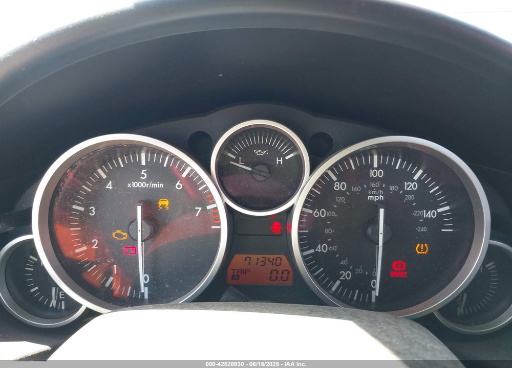 2008 MAZDA MX5 VIN: JM1NC26F780144189