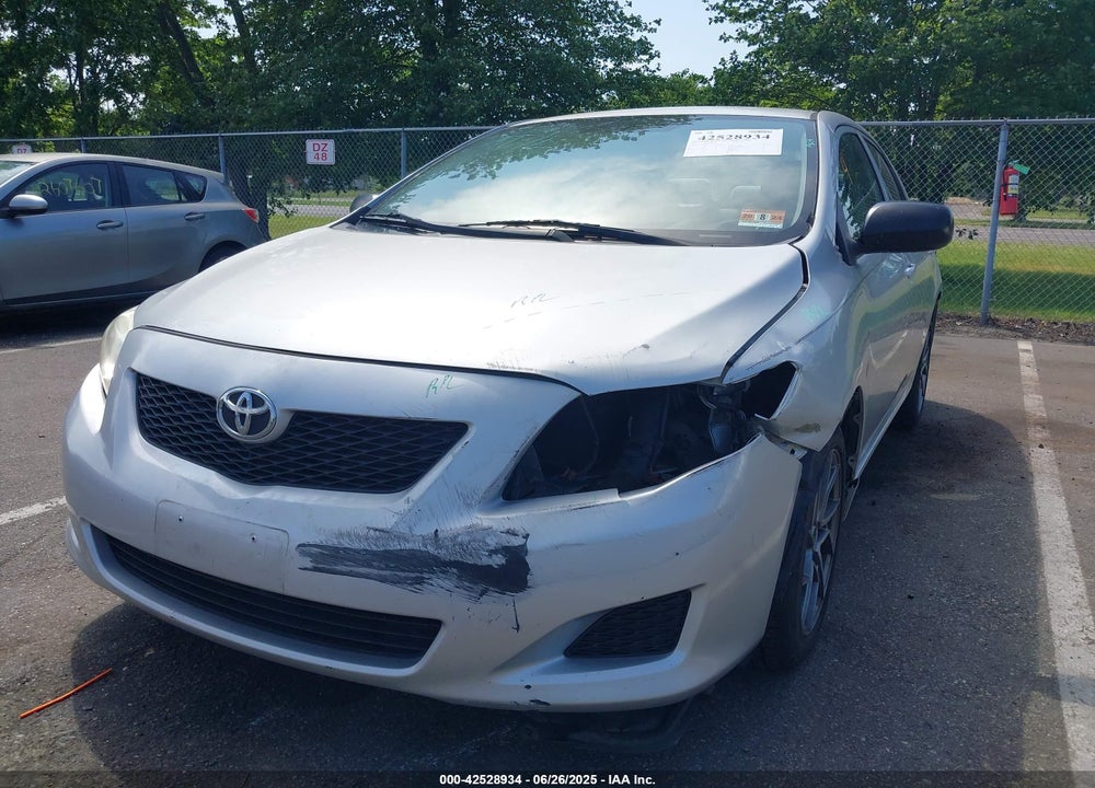 2009 TOYOTA COROLLA VIN: JTDBL40E699057184