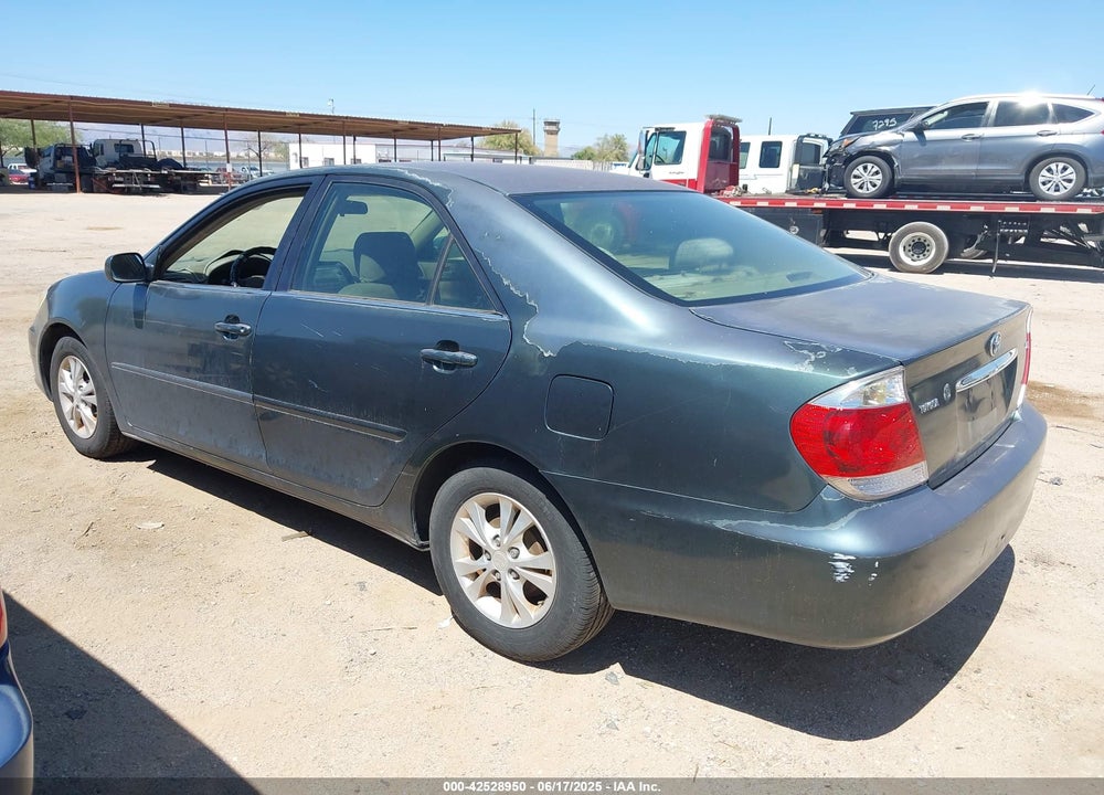 2005 TOYOTA CAMRY LE VIN: 4T1BE32K55U078599