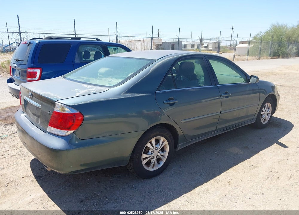 2005 TOYOTA CAMRY LE VIN: 4T1BE32K55U078599