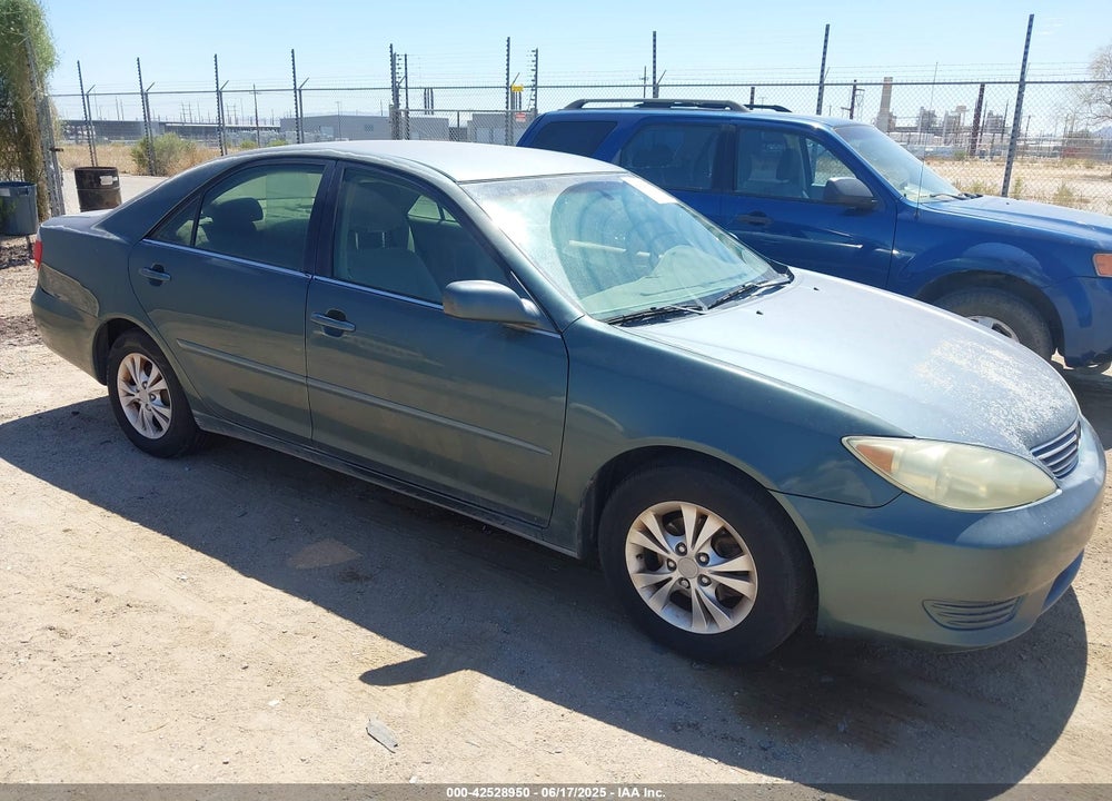 2005 TOYOTA CAMRY LE VIN: 4T1BE32K55U078599