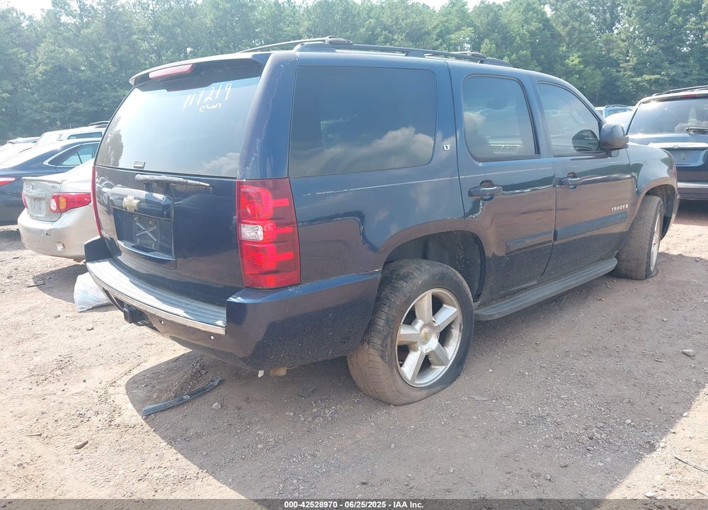2008 CHEVROLET TAHOE VIN: 1GNFC13J68R117219