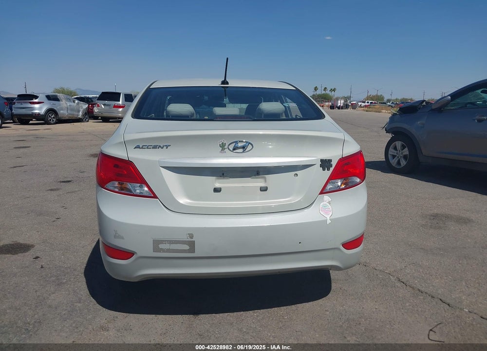 2016 HYUNDAI ACCENT VIN: KMHCT4AE3GU114143