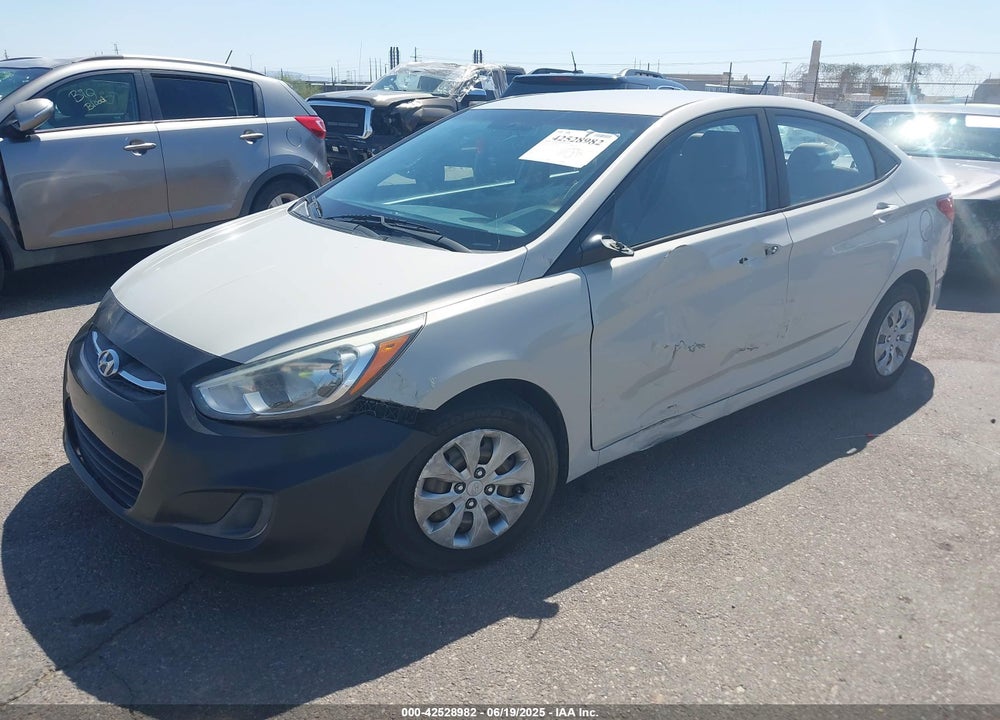 2016 HYUNDAI ACCENT VIN: KMHCT4AE3GU114143