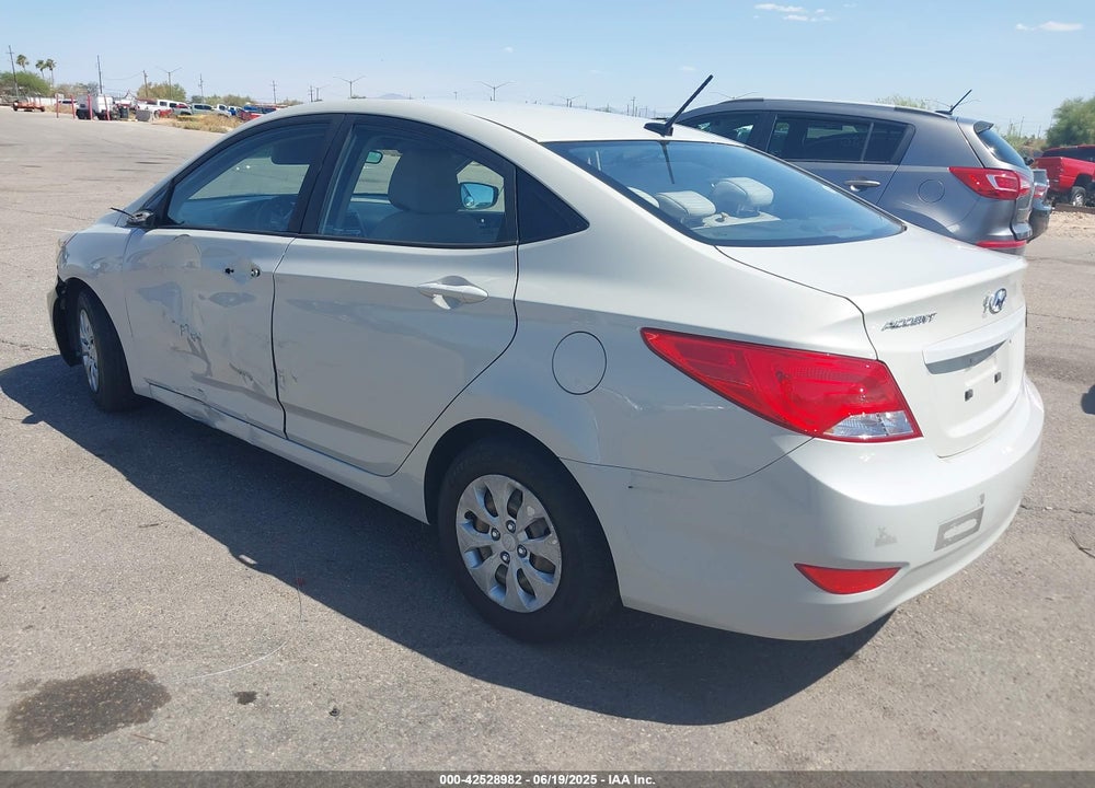 2016 HYUNDAI ACCENT VIN: KMHCT4AE3GU114143
