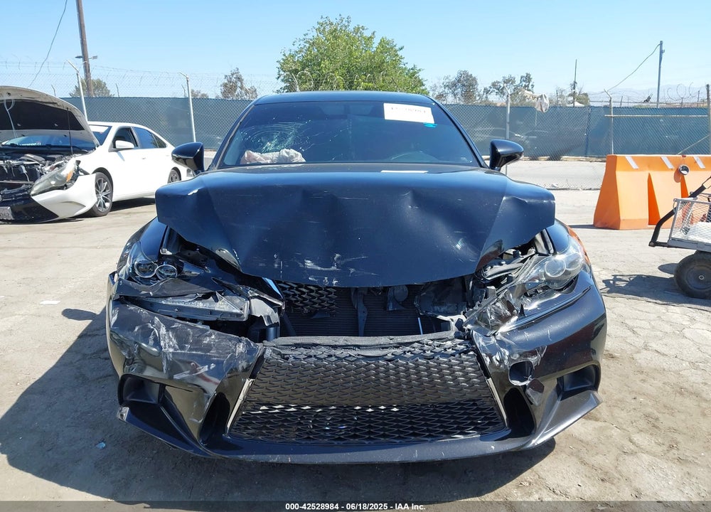 2016 LEXUS IS VIN: JTHBA1D22G5037411