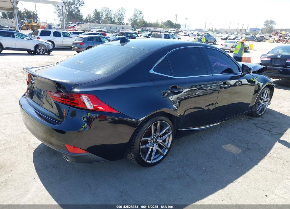 2016 LEXUS IS VIN: JTHBA1D22G5037411