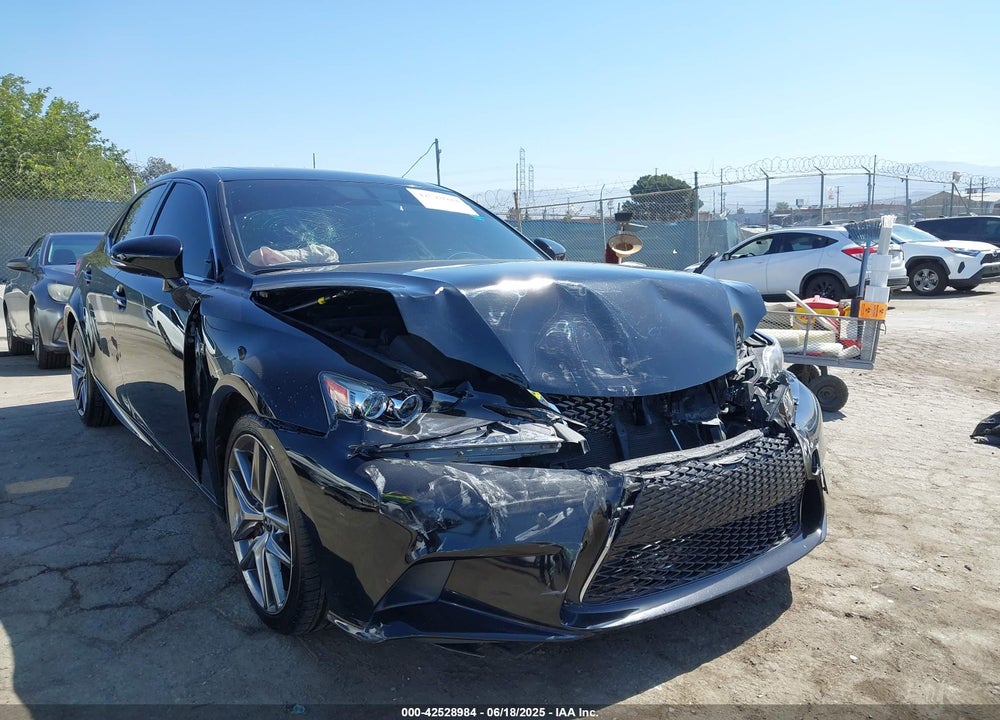 2016 LEXUS IS VIN: JTHBA1D22G5037411