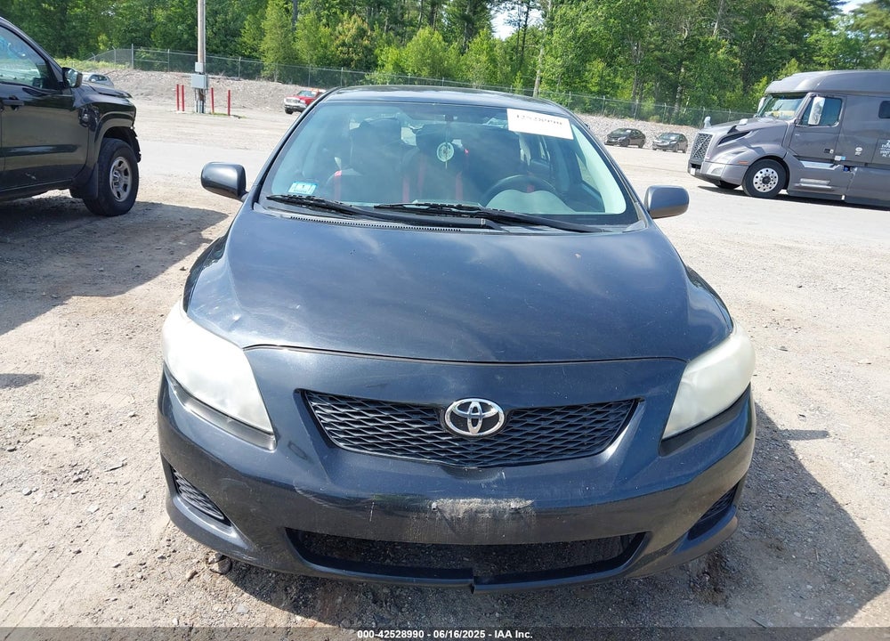2009 TOYOTA COROLLA LE VIN: 2T1BU40E99C062855