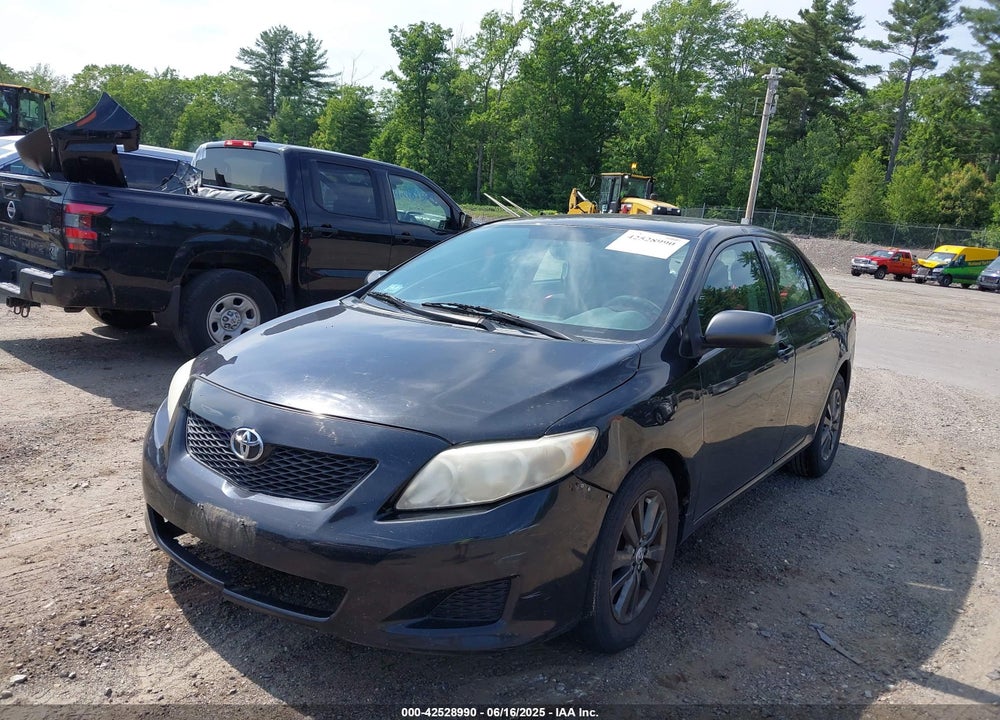 2009 TOYOTA COROLLA LE VIN: 2T1BU40E99C062855