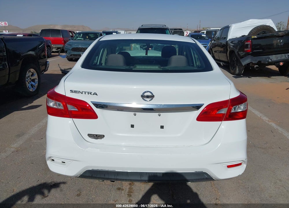 2018 NISSAN SENTRA VIN: 3N1AB7AP4JY337784