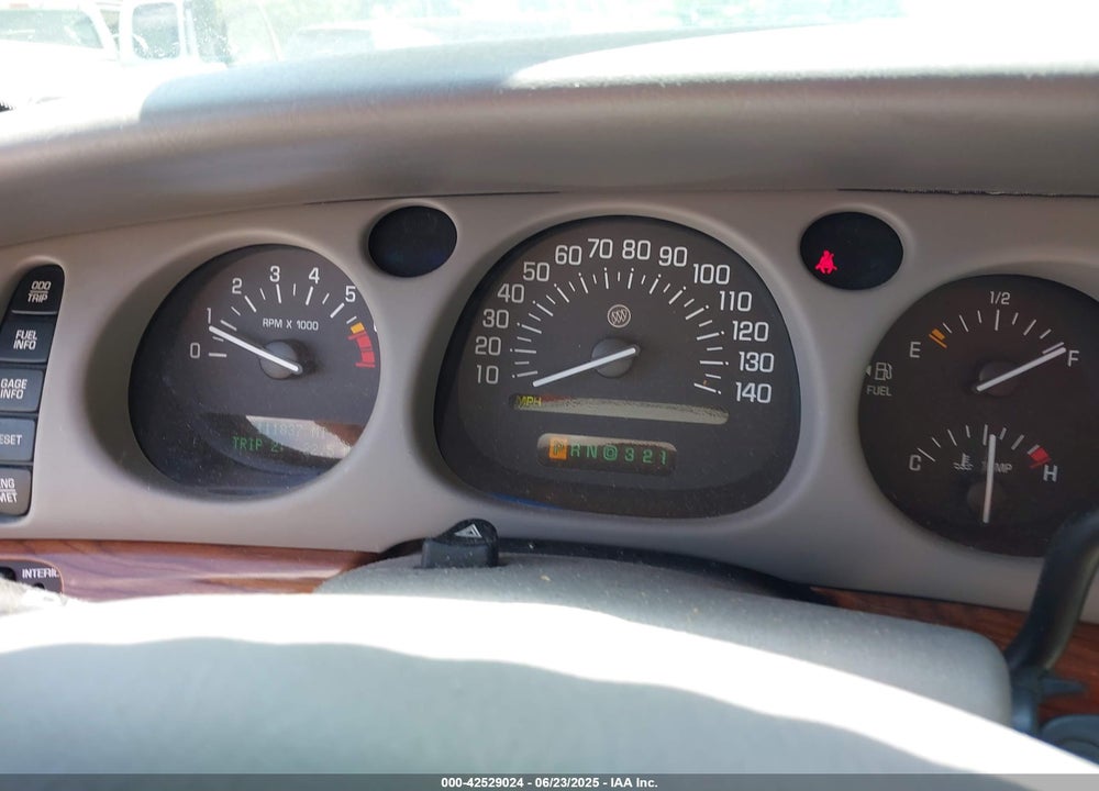2000 BUICK LESABRE CUSTOM VIN: 1G4HP54K9Y4145559