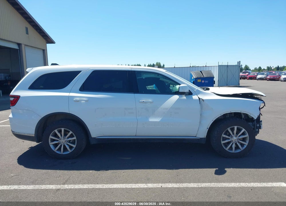 2018 DODGE DURANGO VIN: 1C4SDJFT8JC383920