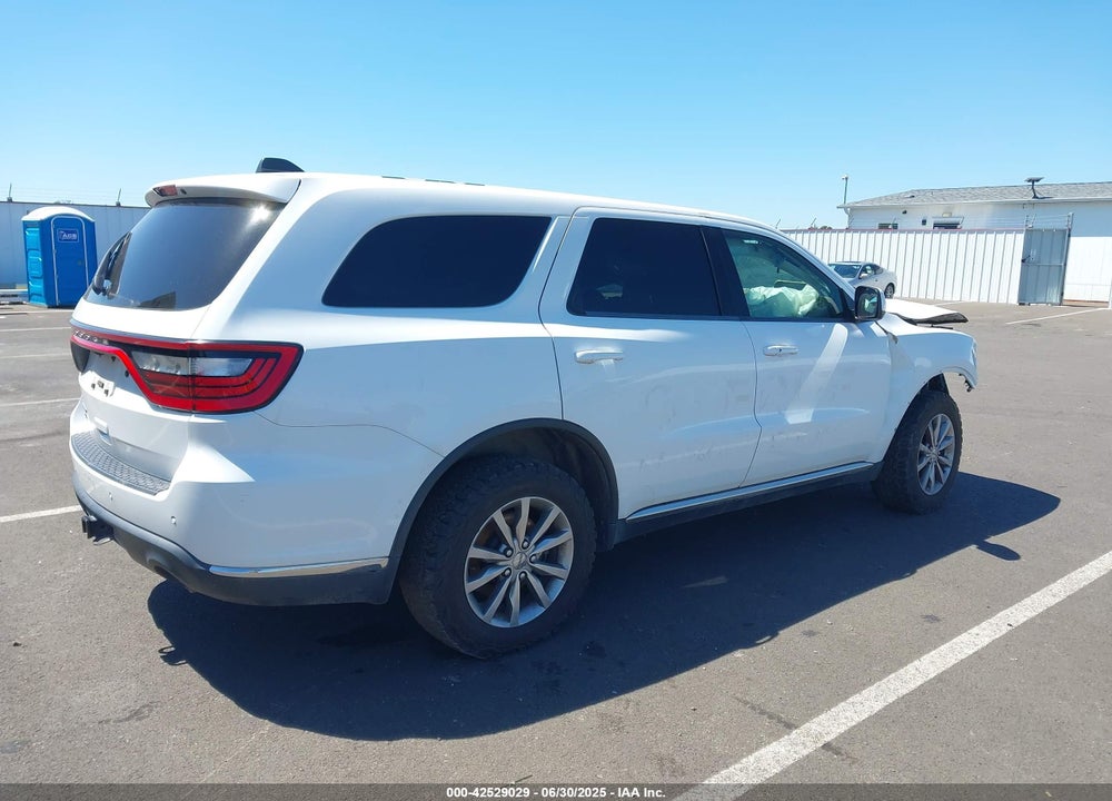 2018 DODGE DURANGO VIN: 1C4SDJFT8JC383920