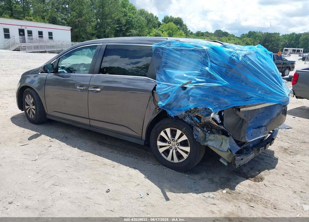 2015 HONDA ODYSSEY EX-L VIN: 5FNRL5H65FB013602