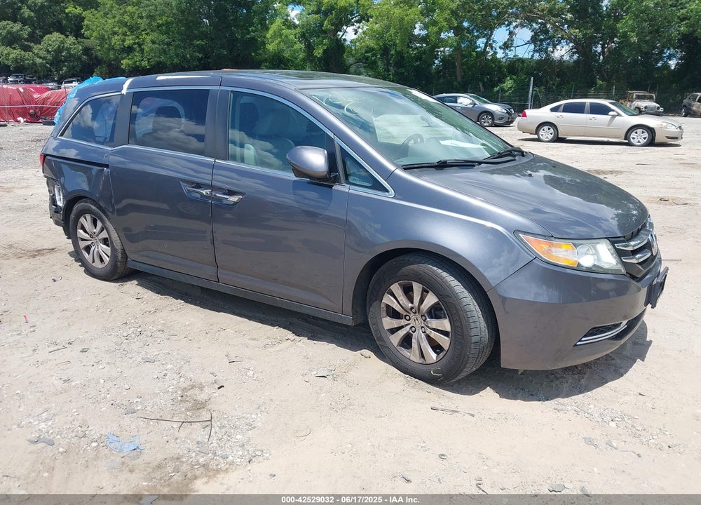 2015 HONDA ODYSSEY EX-L VIN: 5FNRL5H65FB013602