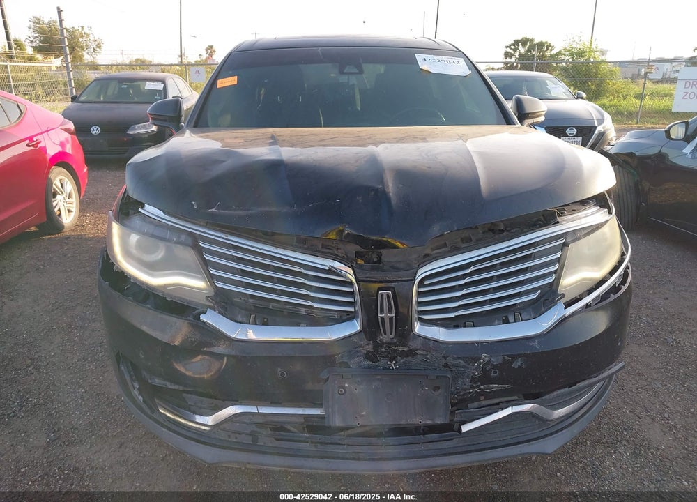 2016 LINCOLN MKX VIN: 2LMTJ6LR5GBL60879