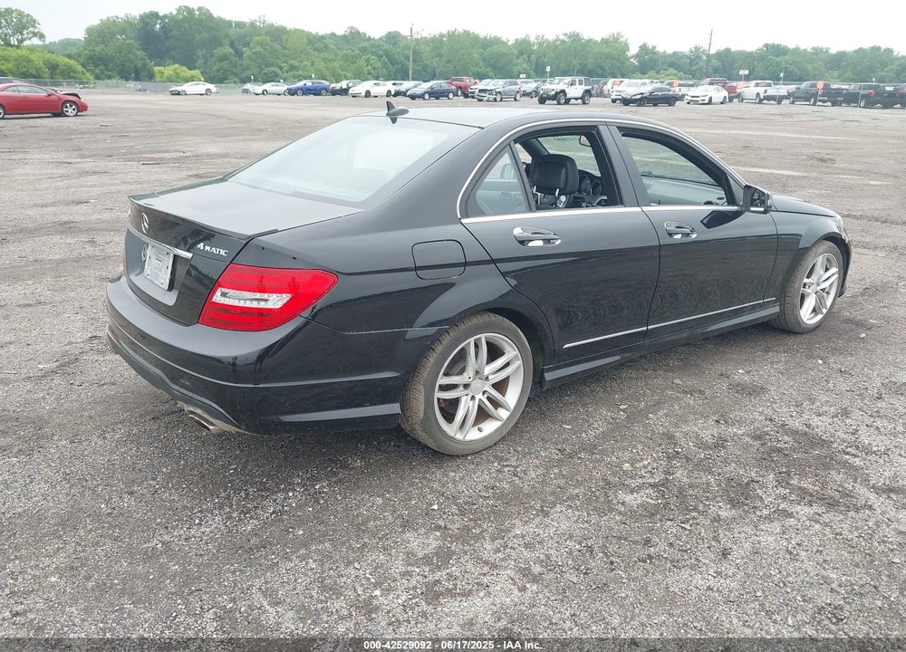 2014 MERCEDES-BENZ C 300 LUXURY 4MATIC/SPORT 4MATIC VIN: WDDGF8AB6EG205676