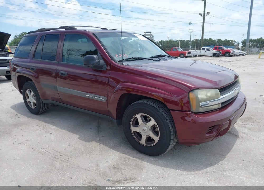 2004 CHEVROLET TRAILBLAZER LS VIN: 1GNDS13S442270428