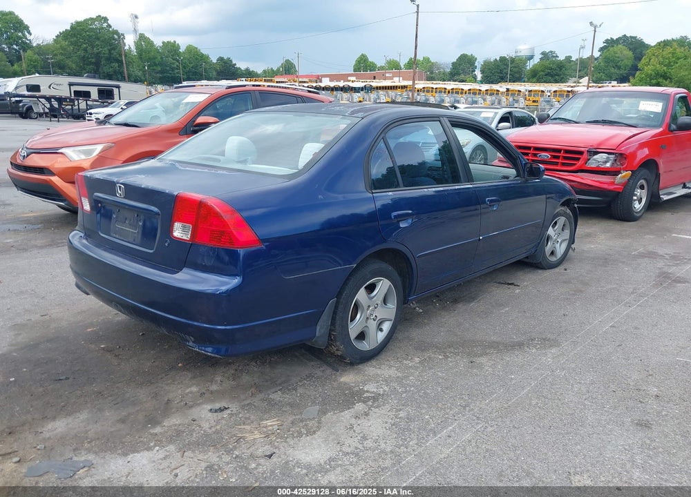 2004 HONDA CIVIC EX VIN: 2HGES26724H525774