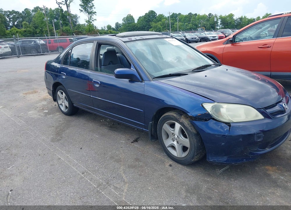 2004 HONDA CIVIC EX VIN: 2HGES26724H525774