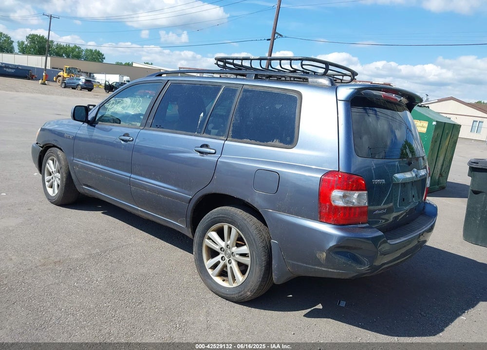 2006 TOYOTA HIGHLANDER HYBRID VIN: JTEEW21A560012012
