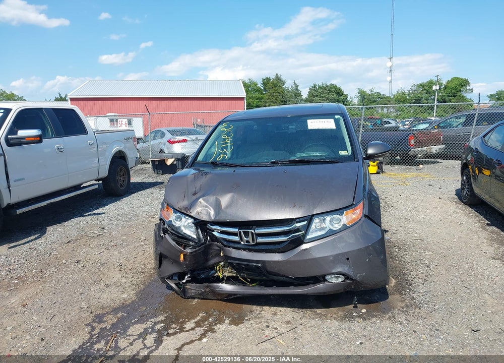 2016 HONDA ODYSSEY TOURING/TOURING ELITE VIN: 5FNRL5H92GB075521