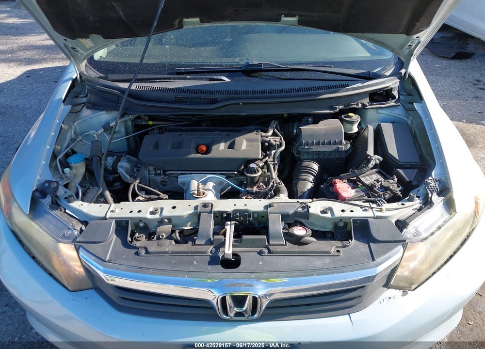 2012 HONDA CIVIC VIN: 19XFB2F58CE085586