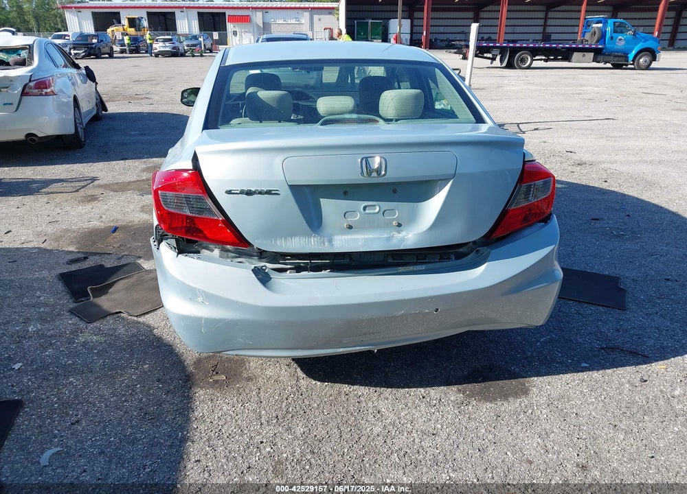 2012 HONDA CIVIC VIN: 19XFB2F58CE085586