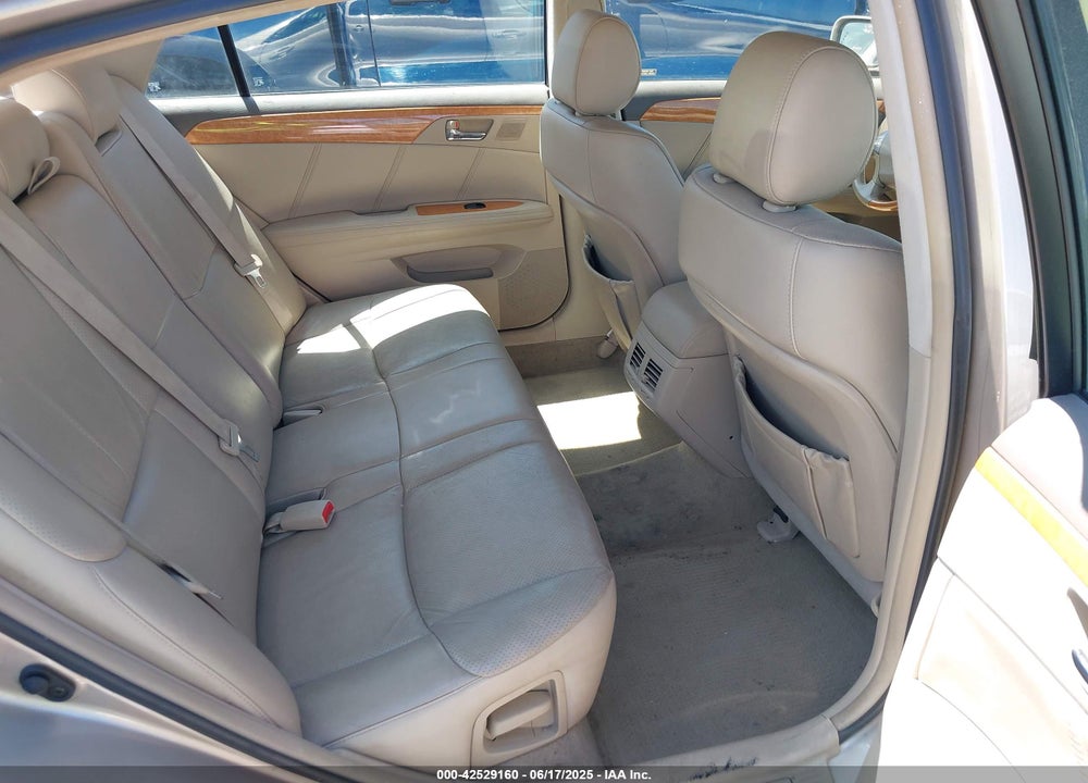 2006 TOYOTA AVALON VIN: 4T1BK36B66U078745