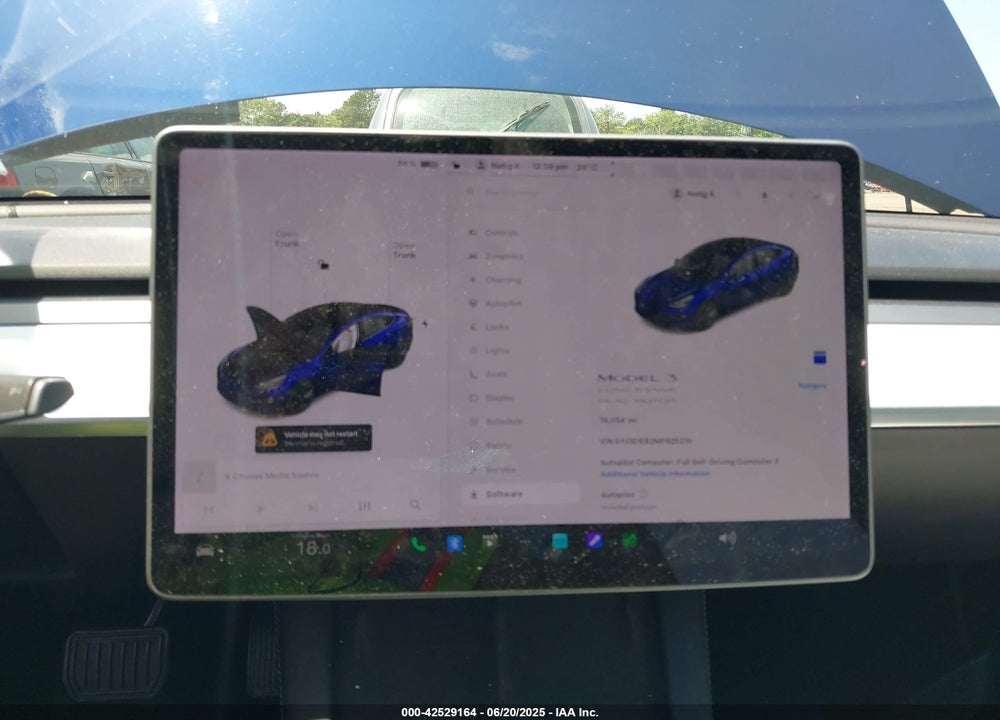 2021 TESLA MODEL 3 VIN: 5YJ3E1EB2MF925319