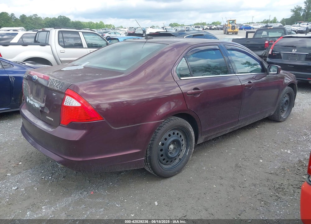 2011 FORD FUSION SE VIN: 3FAHP0HG2BR236822