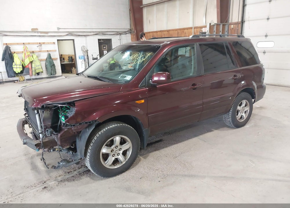 2008 HONDA PILOT VIN: 5FNYF18518B026630