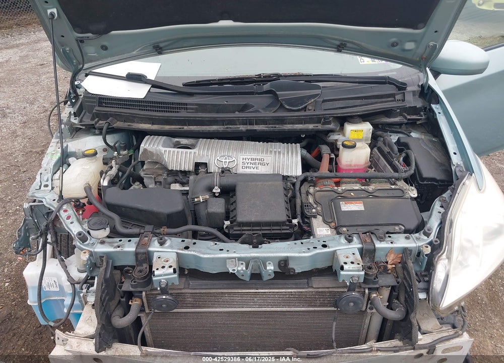 2013 TOYOTA PRIUS VIN: JTDKN3DU6D1646555