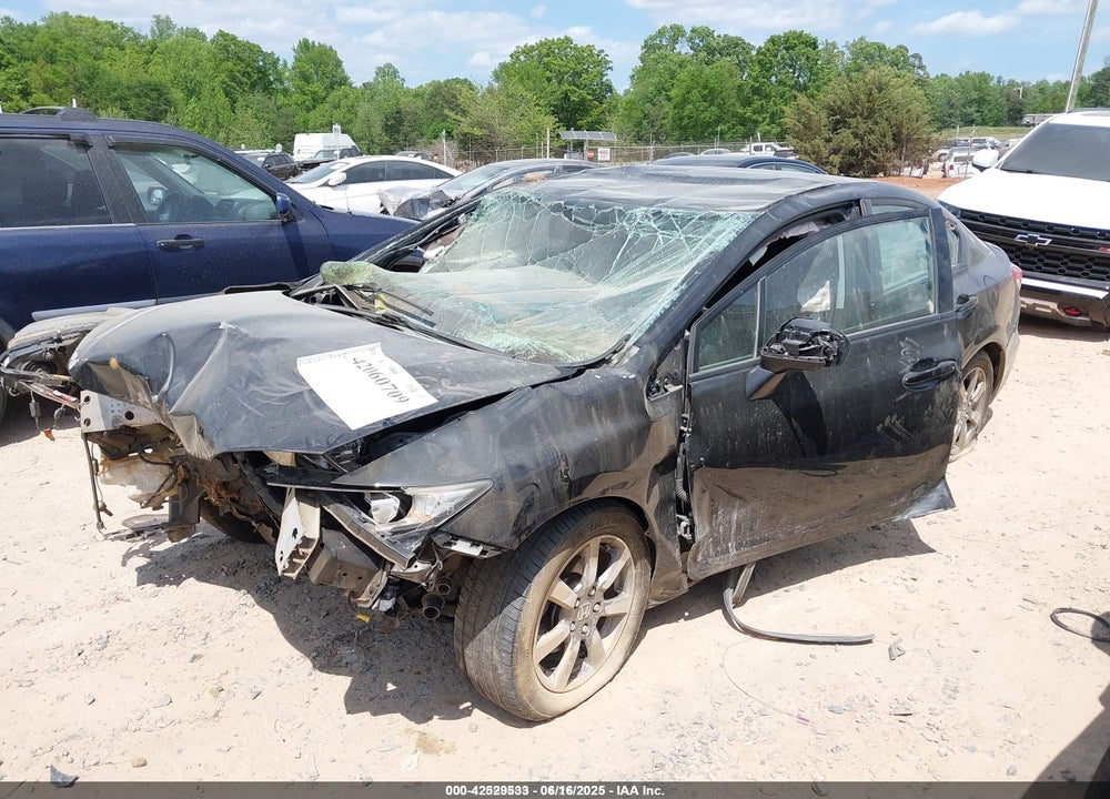 2014 HONDA CIVIC LX VIN: 19XFB2F58EE065888