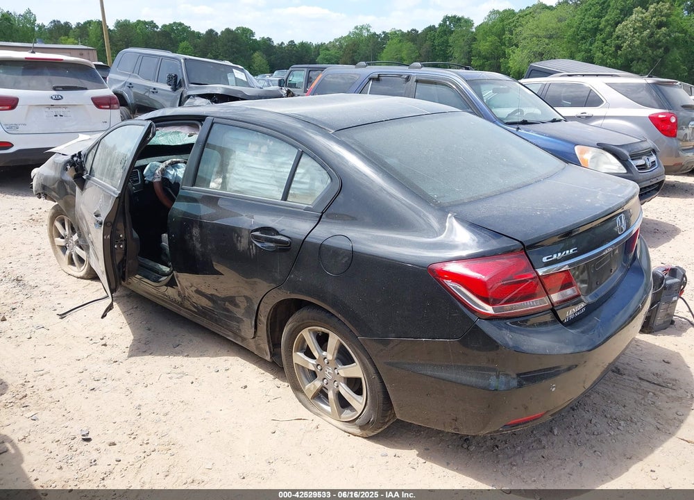 2014 HONDA CIVIC LX VIN: 19XFB2F58EE065888