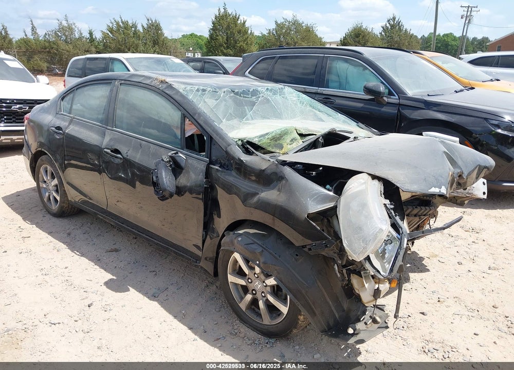 2014 HONDA CIVIC LX VIN: 19XFB2F58EE065888