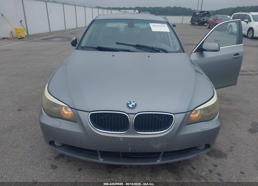2005 BMW 530I VIN: WBANA73515CR59316