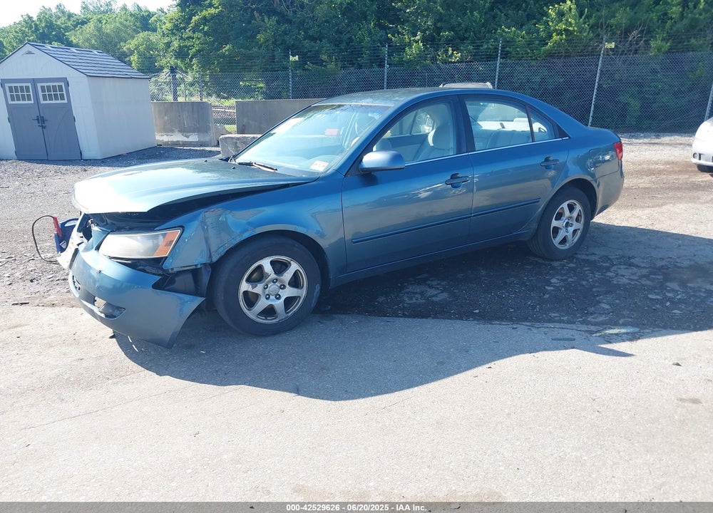 2006 HYUNDAI SONATA GLS VIN: KMHEU46C86A111249