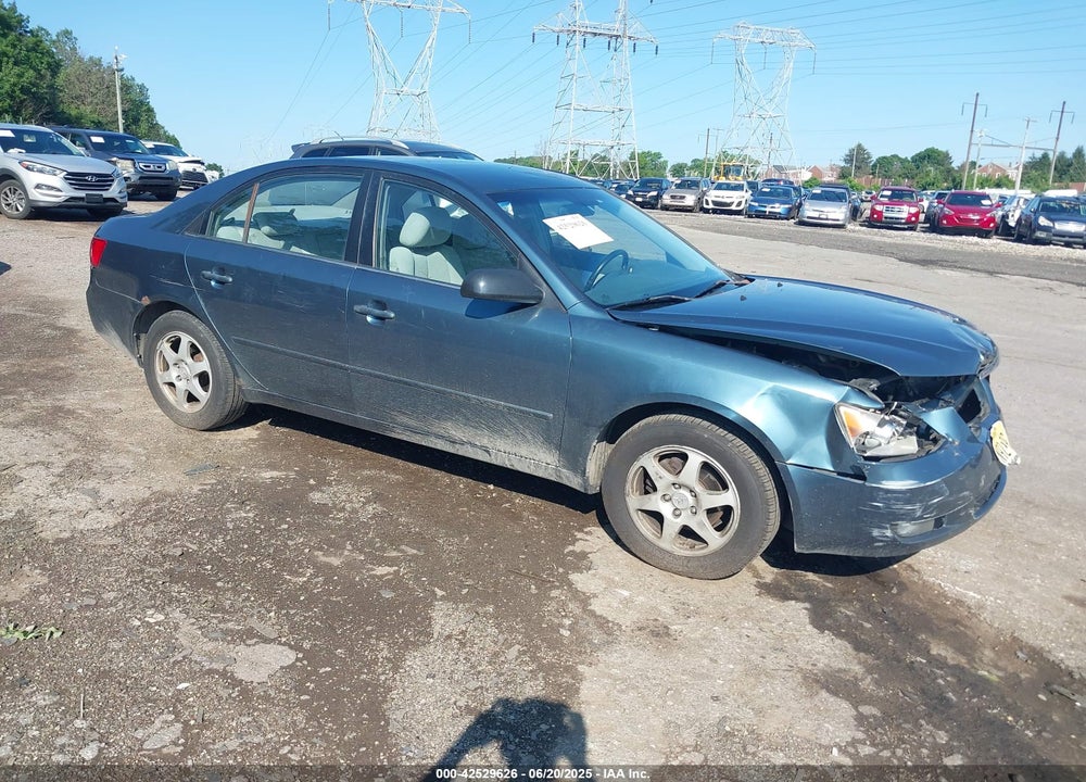 2006 HYUNDAI SONATA GLS VIN: KMHEU46C86A111249