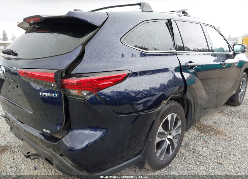 2020 TOYOTA HIGHLANDER HYBRID XLE VIN: 5TDHBRCH9LS506236