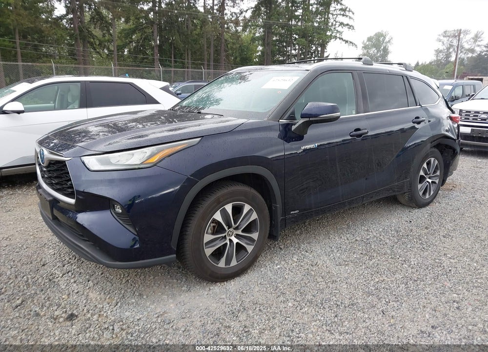 2020 TOYOTA HIGHLANDER HYBRID XLE VIN: 5TDHBRCH9LS506236