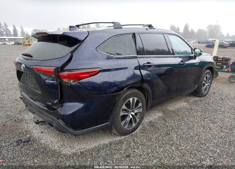 2020 TOYOTA HIGHLANDER HYBRID XLE VIN: 5TDHBRCH9LS506236