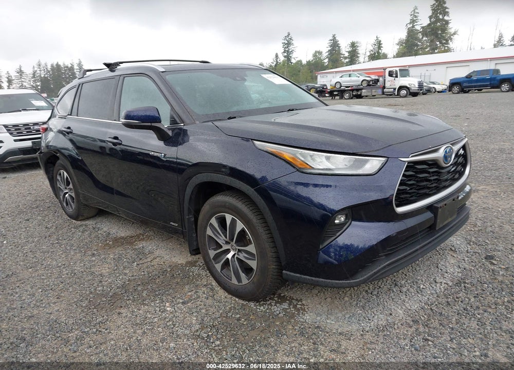 2020 TOYOTA HIGHLANDER HYBRID XLE VIN: 5TDHBRCH9LS506236