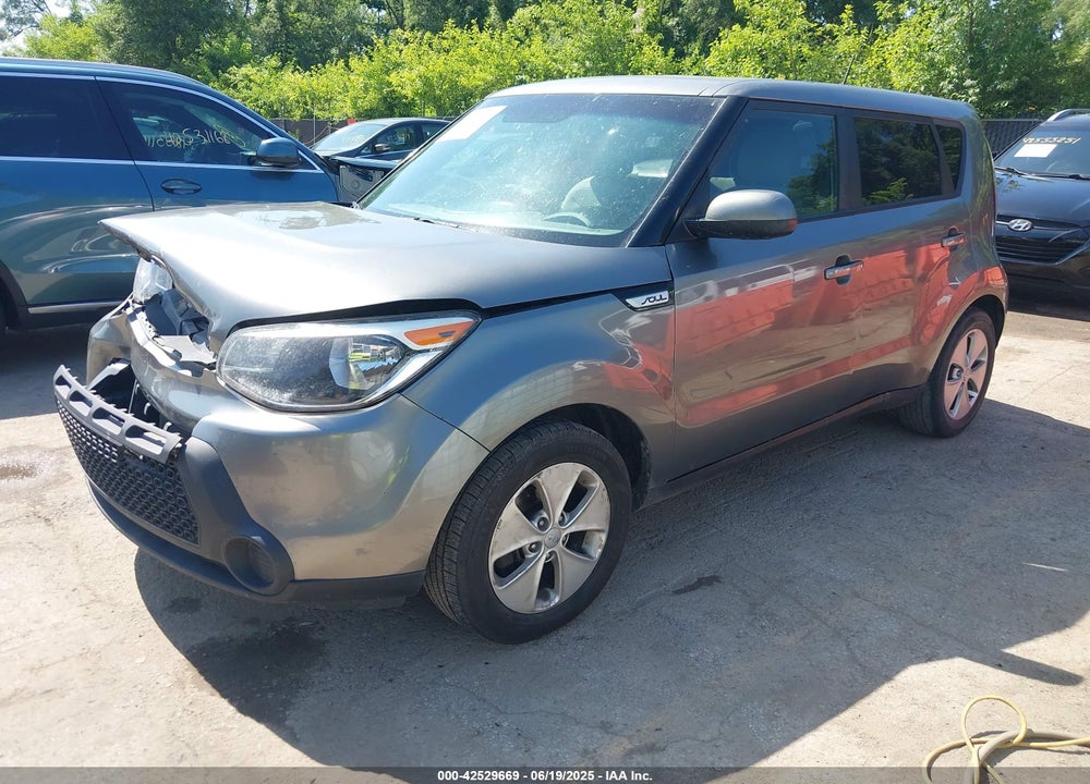 2016 KIA SOUL VIN: KNDJN2A26G7295592