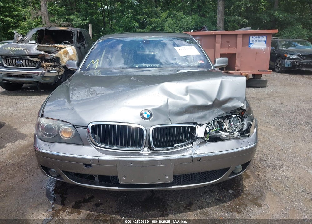 2007 BMW 7 SERIES VIN: WBAHN83537DT74855