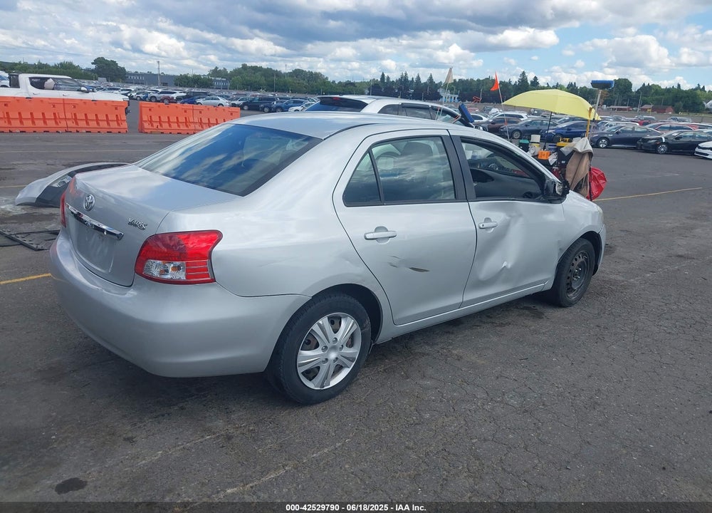 2012 TOYOTA YARIS VIN: JTDBT4K35CL033092