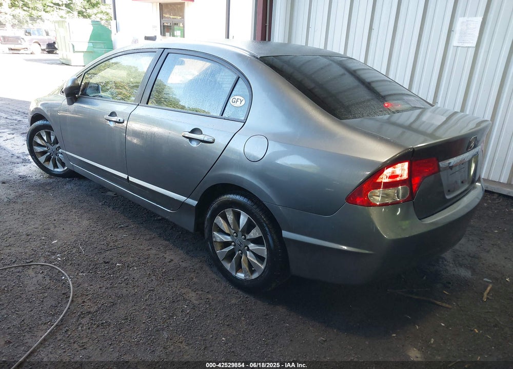 2009 HONDA CIVIC VIN: 2HGFA16829H352257