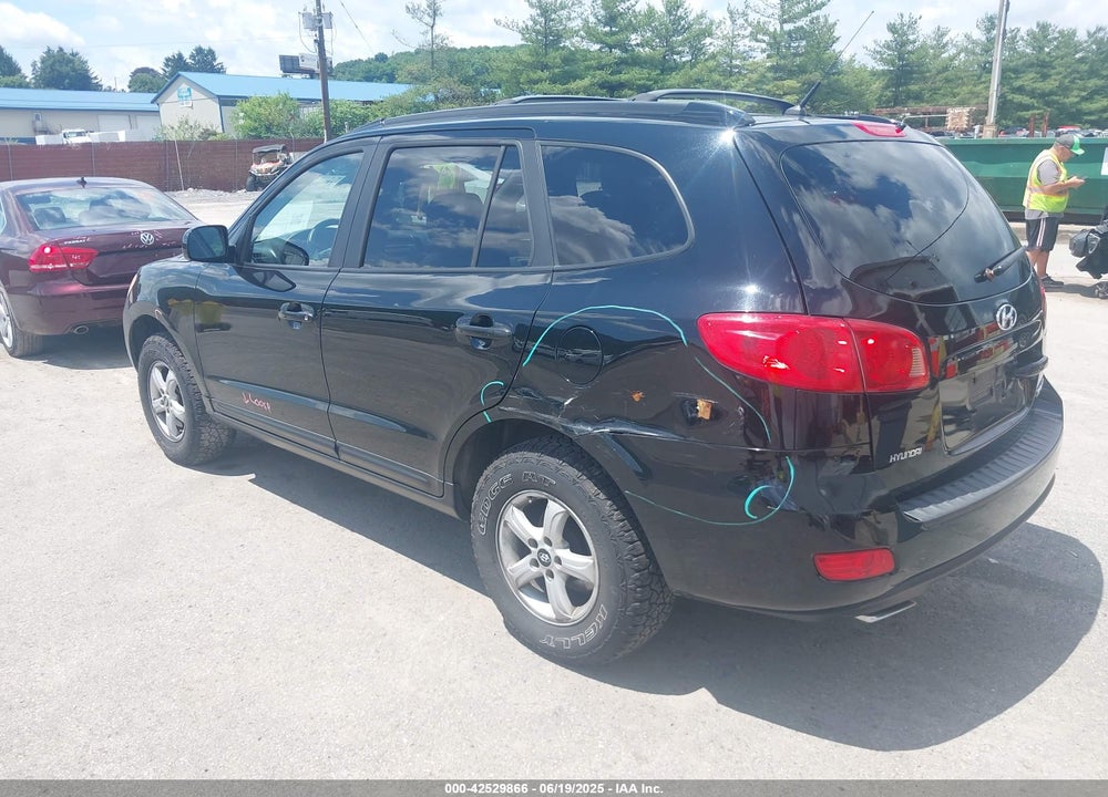 2007 HYUNDAI SANTA FE VIN: KM8SG13D17U098415