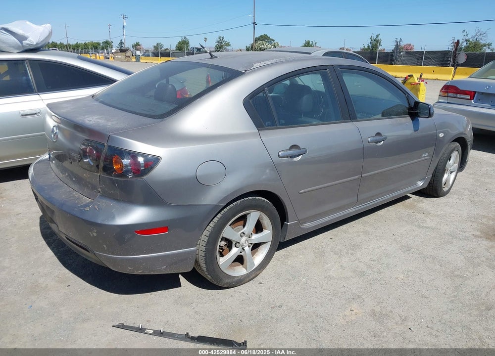 2006 MAZDA 3 S GRAND TOURING VIN: JM1BK324061495873